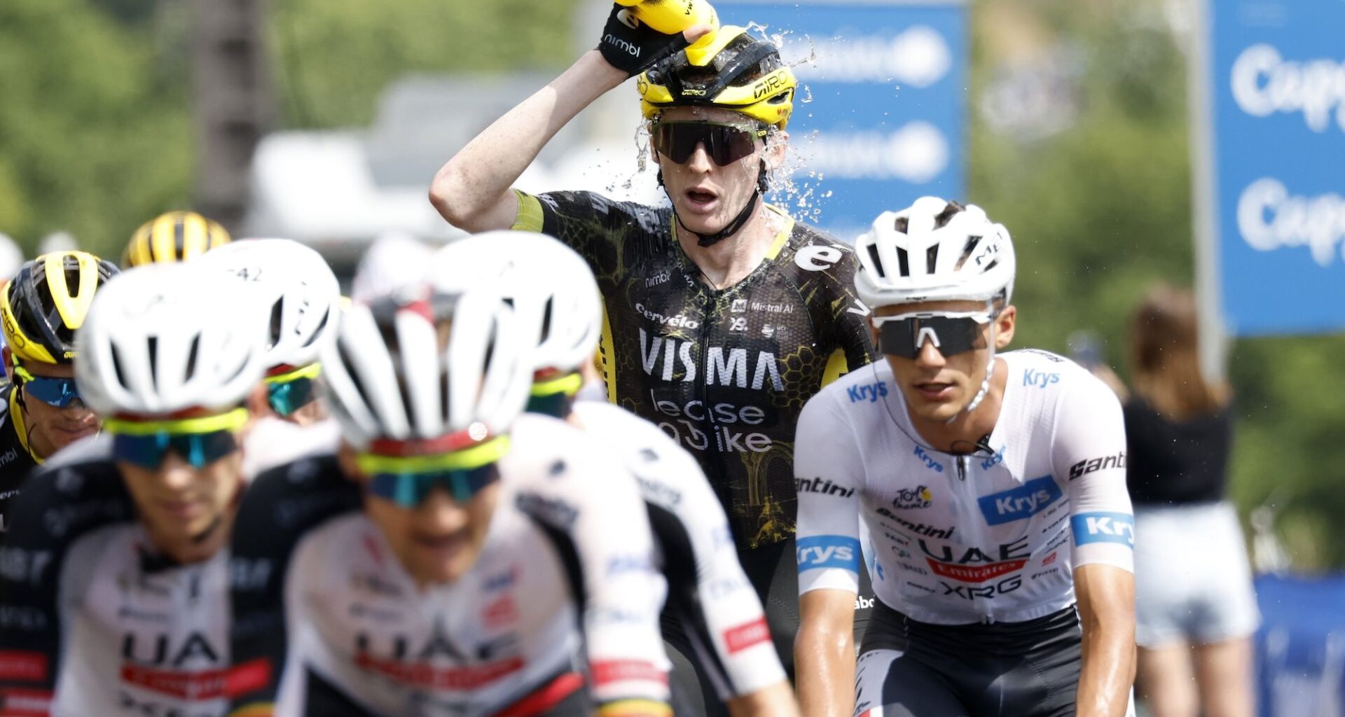 Matteo Jorgenson fights through suspected illness in Tour de France week two in support of Jonas Vingegaard