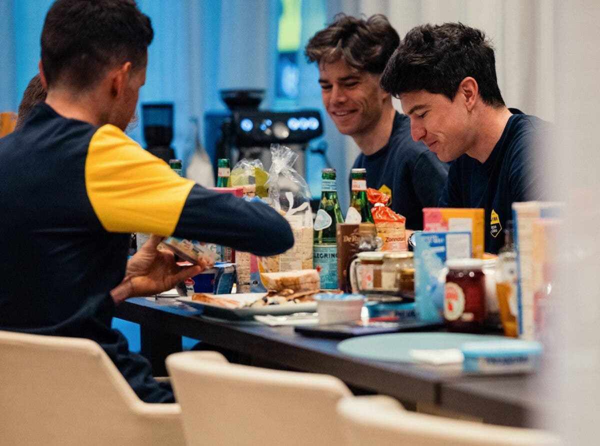 Tour de France breakfast