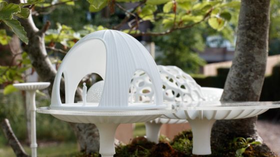 Architects’ bonsai treehouses go on display in London
