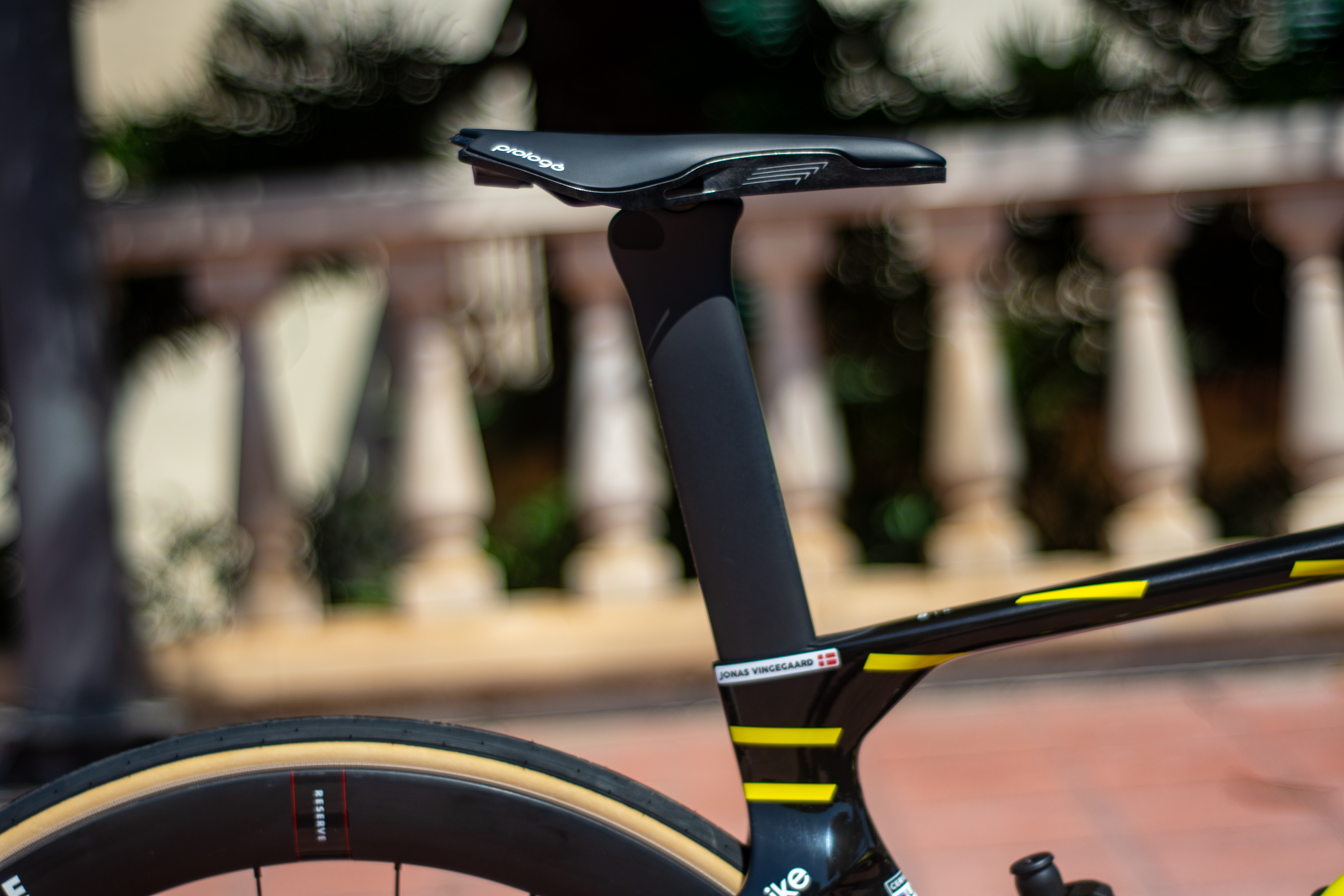 Jonas Vingegaard's Cervelo S5 Tour de France race bike 