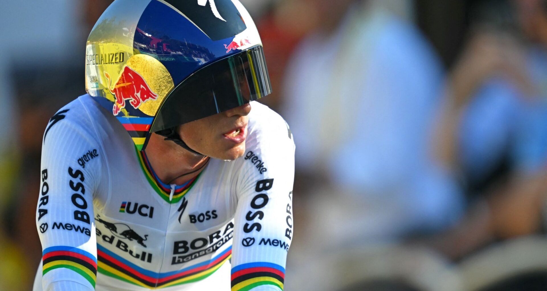 'I don't know what happened to Florian' - Remco Evenepoel takes charge in Tour de France team time trial as Lipowitz loses contact on final climb