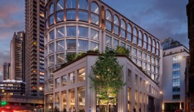 Gensler submits plans to extend 21st-century Sidell Gibson office block