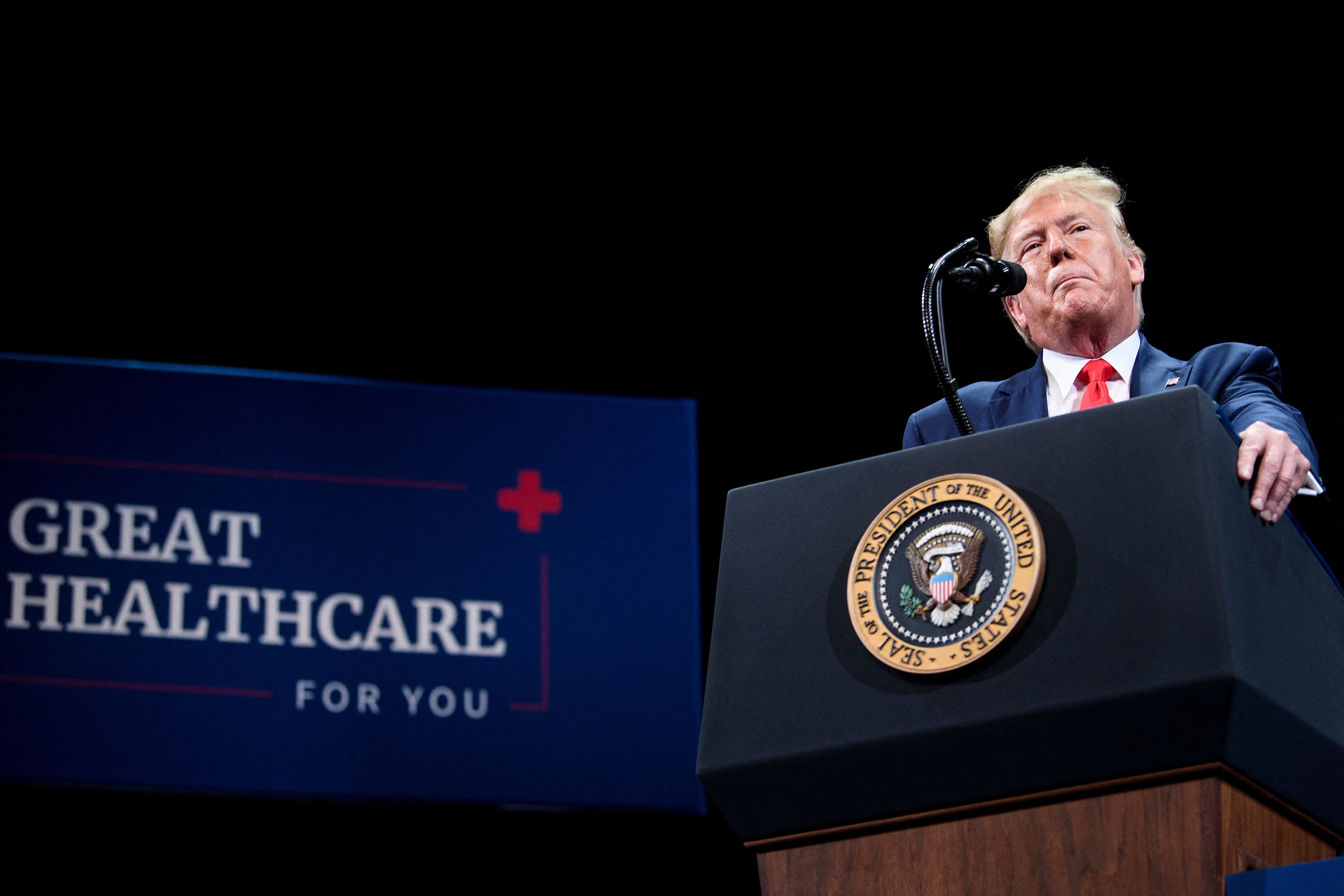California Gov. Gavin Newsom has trolled President Donald Trump over his decade-long promise to usher in a new healthcare plan, which is yet to come to fruition
