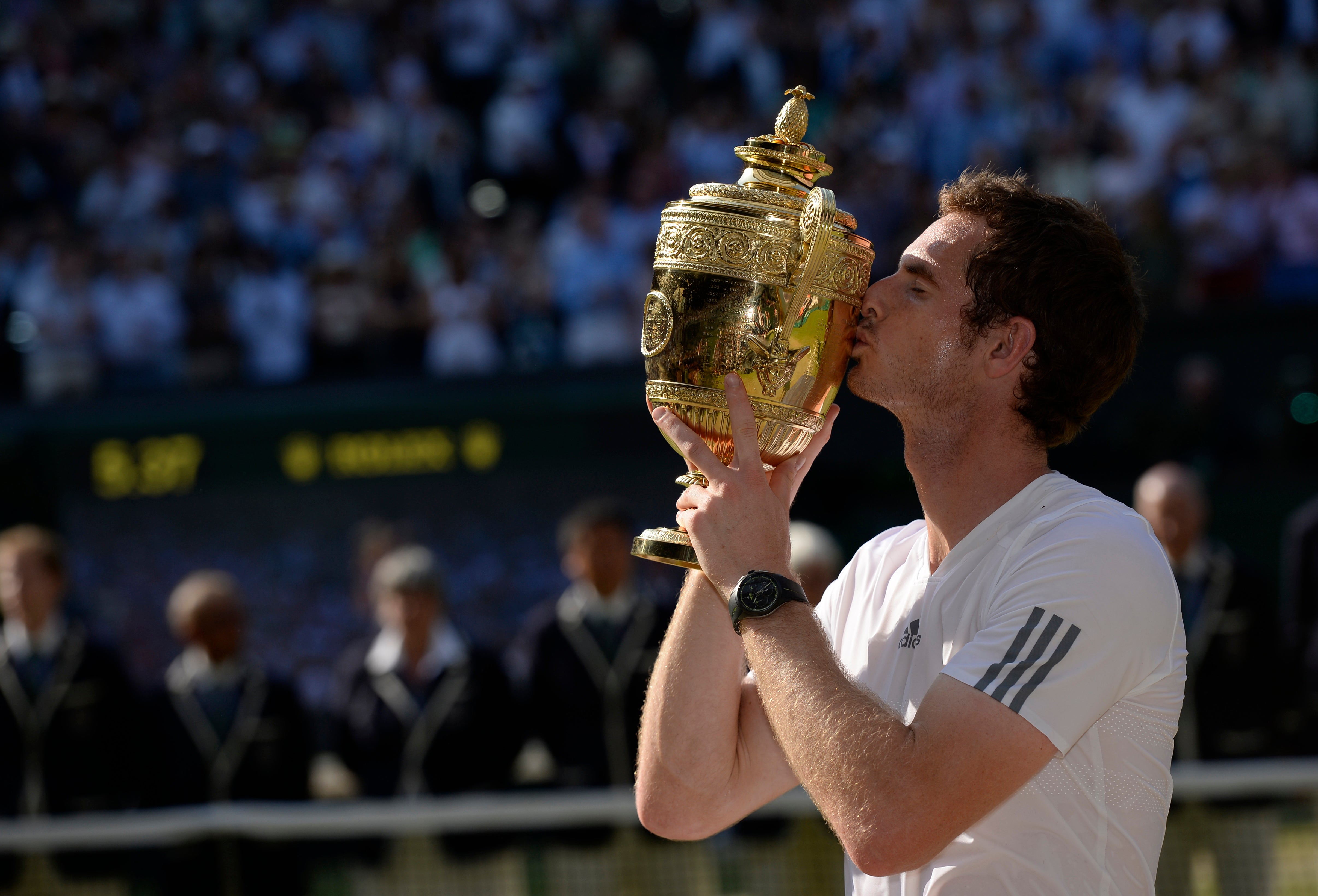 Andy Murray triumped at Wimbledon in 2013
