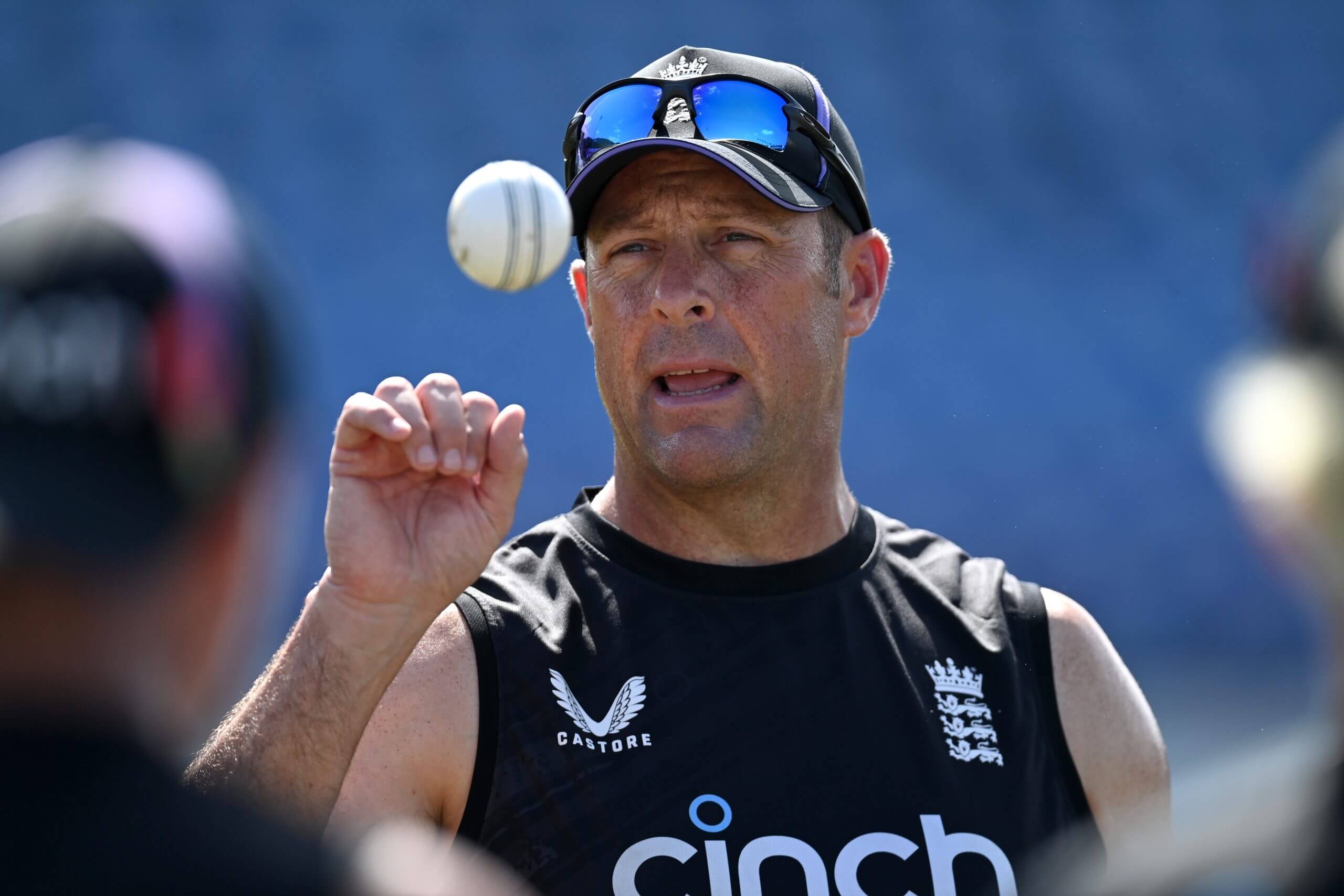Marcus Trescothick in England training