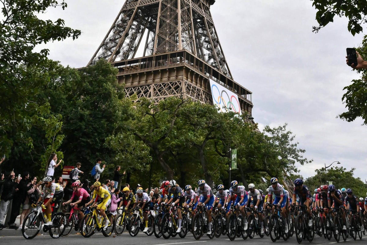 Tour de France final stage rerouted as wildfires limit emergency service capabilities