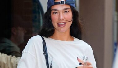 Dua Lipa steps out of NYC studio in outfit worth more than most of us earn in a year