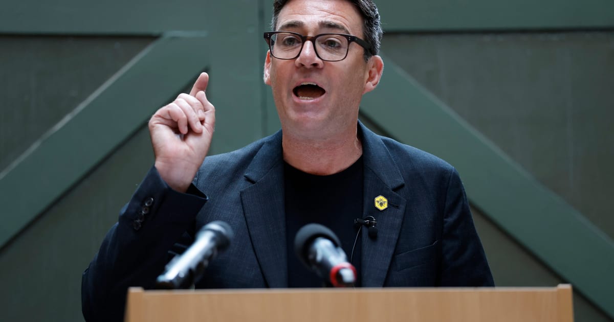 Andy Burnham commits to find billions to fill UK’s defense black hole – POLITICO