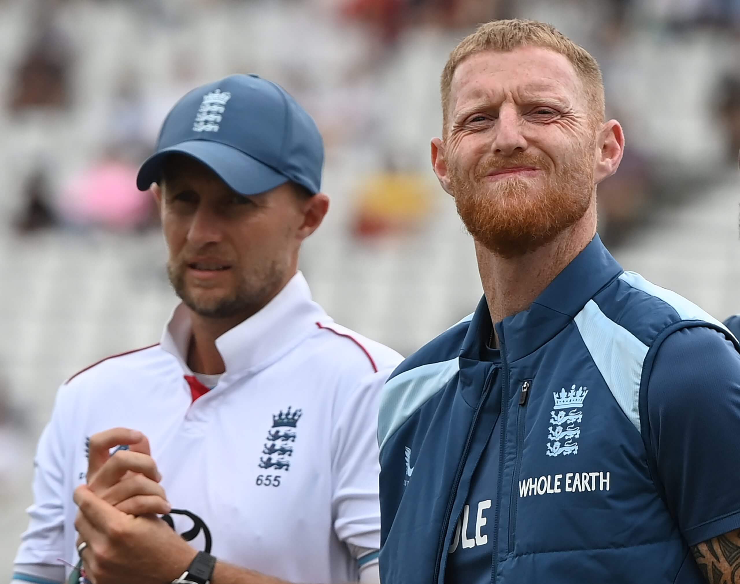 Joe Root and Ben Stokes at Trent Bridge