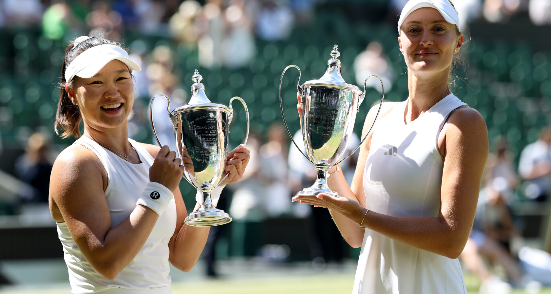 Guo, Mladenovic capture first Grand Slam crown as partners at Wimbledon