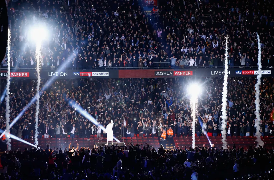 Joshua is one of many British greats to have fought at the stadium beforehand