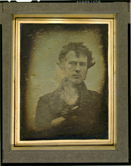 A self portrait of Robert Cornelius