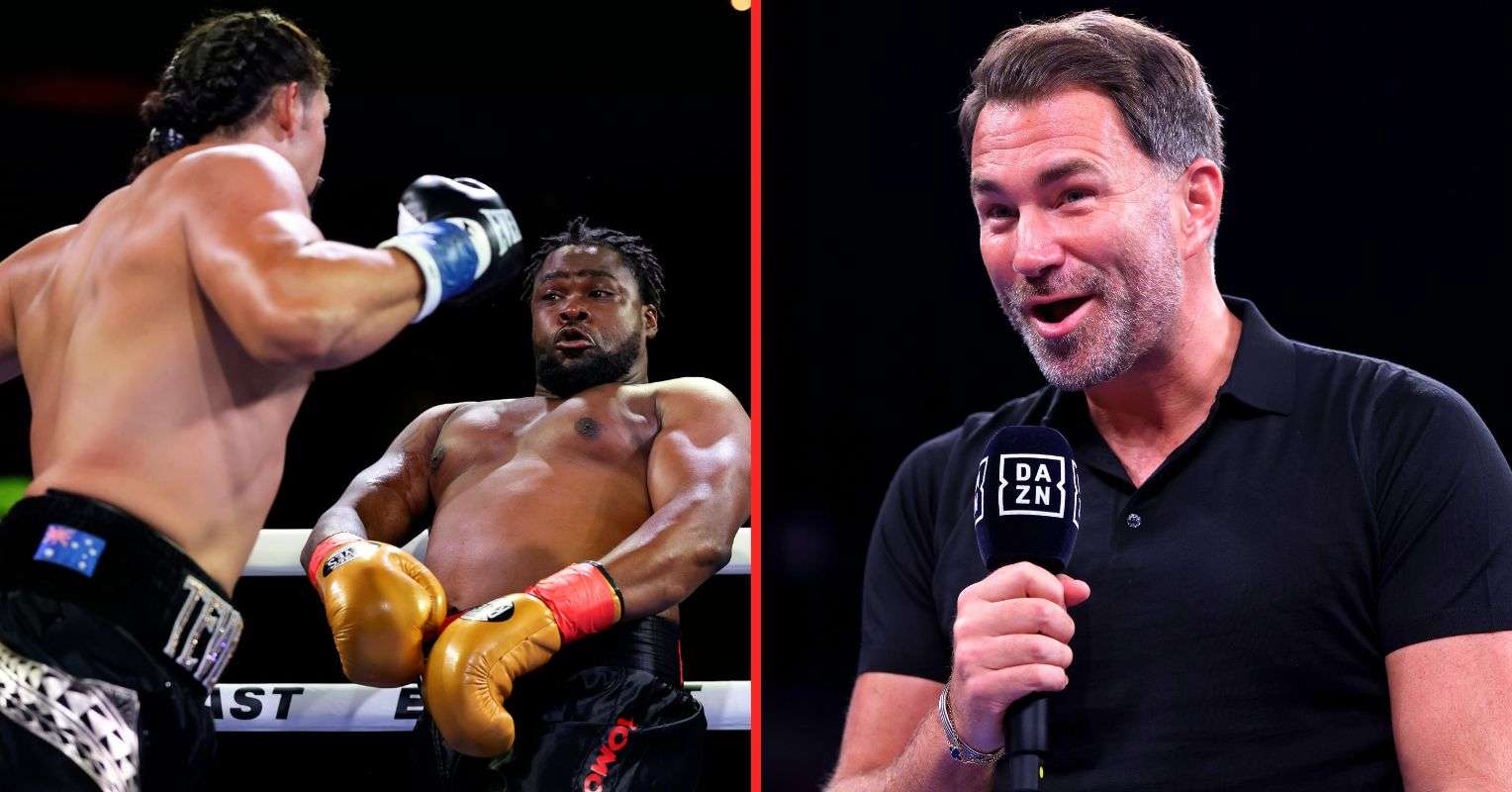 Heavyweight KO artist who Eddie Hearn backs to be future champion announces first headline fight