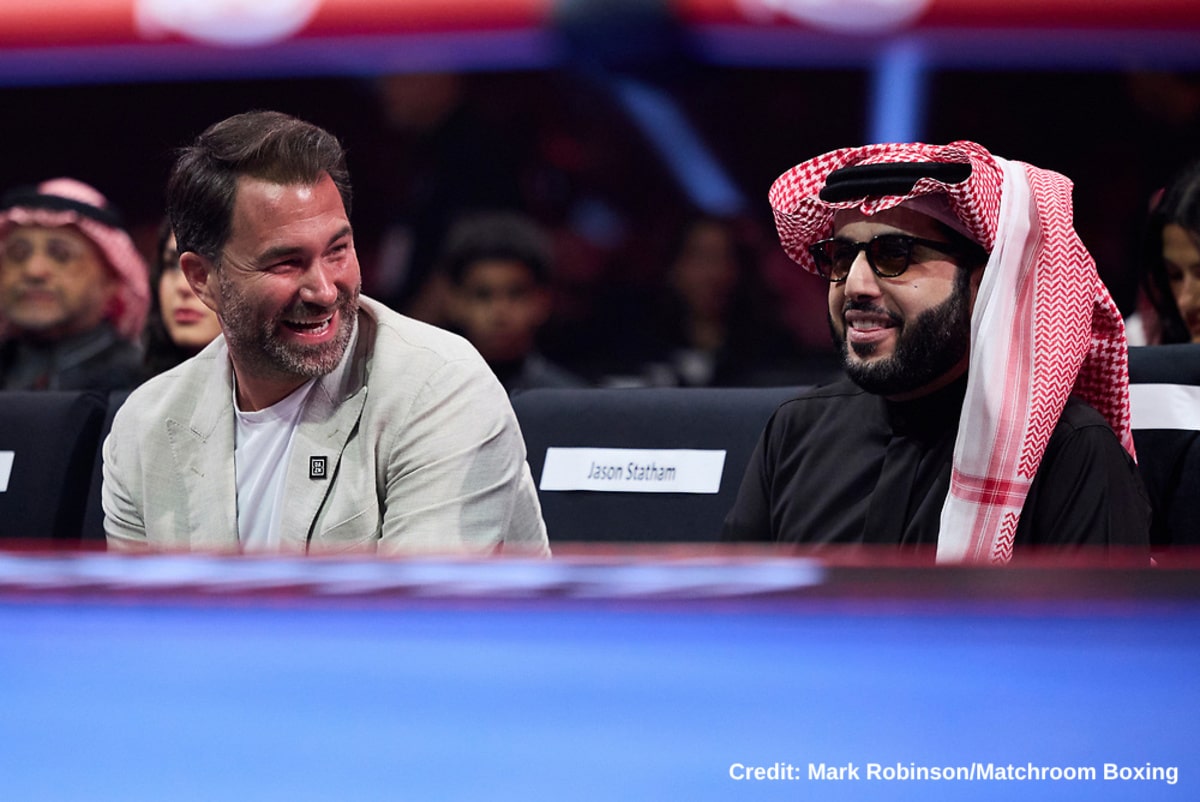 Image: Eddie Hearn Explains Why Turki Alalshikh Helps Matchroom And Zuffa
