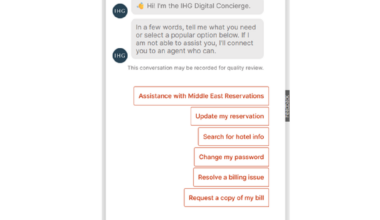 IHG Ends Email Customer Support (Call, Fax Or Use Brainless AI Chatbot)