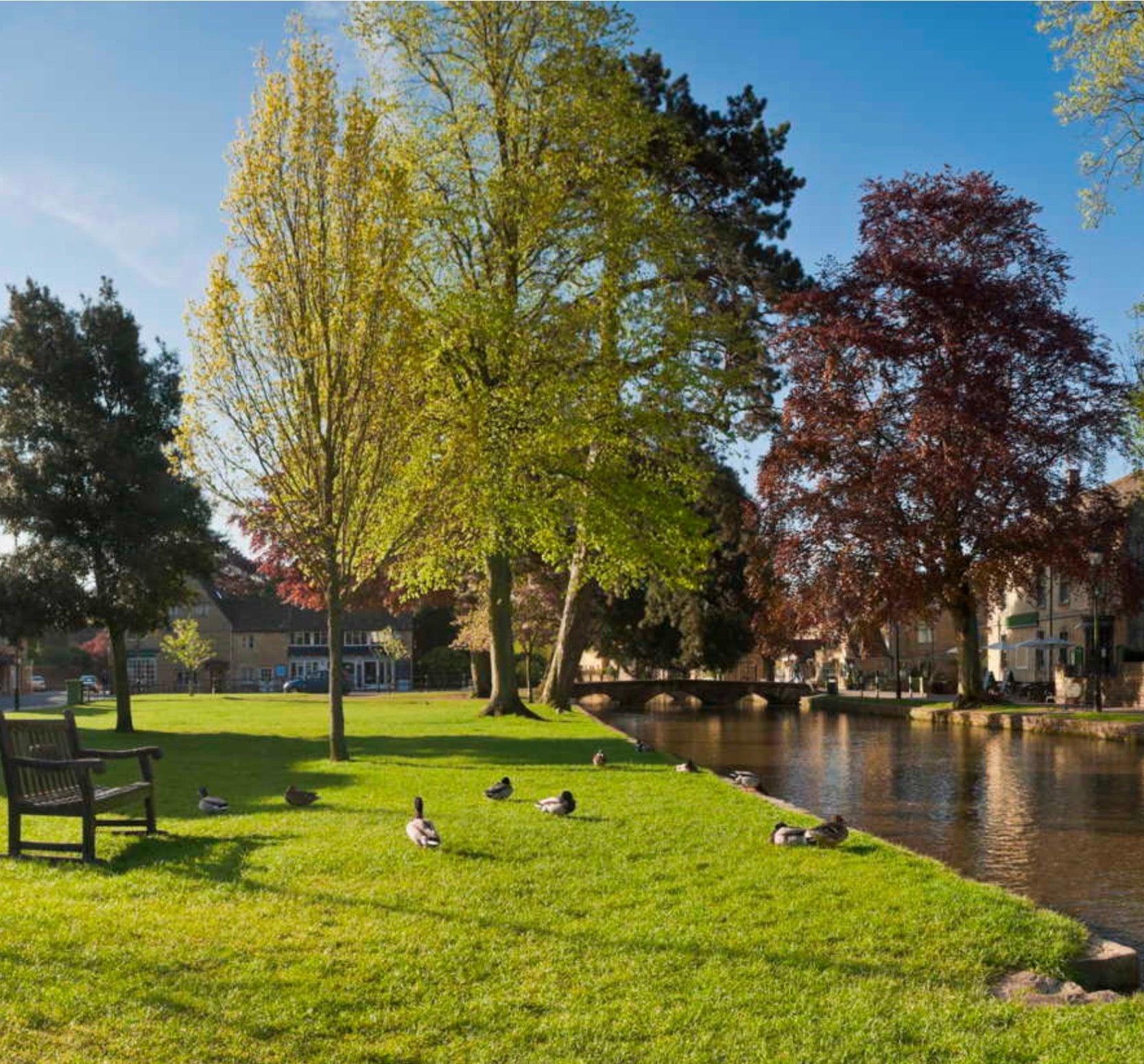 The quintessential Cotswold village in quieter times