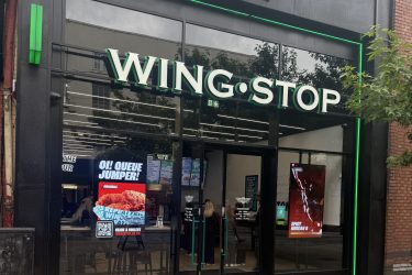 Wingstop store front in Preston