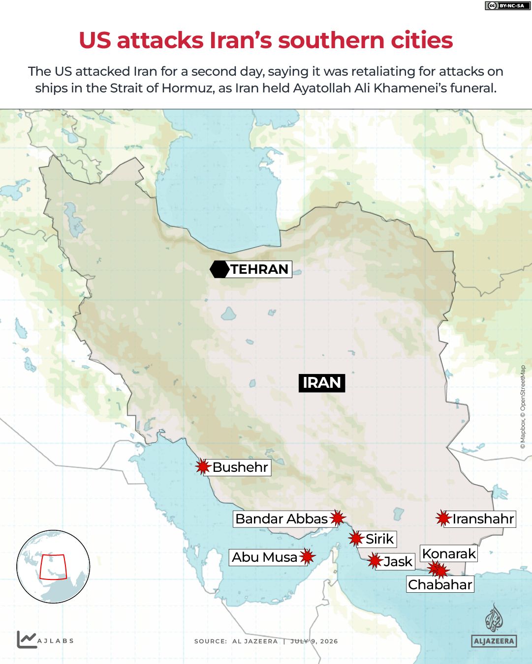 INTERACTIVE - US strikes Iran’s southern cities - JUL9, 2026.ai-1783586866