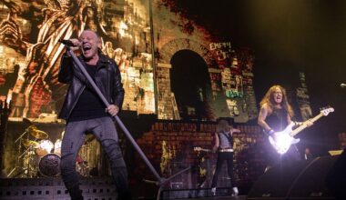 The full setlist for Iron Maiden's show at Knebworth
