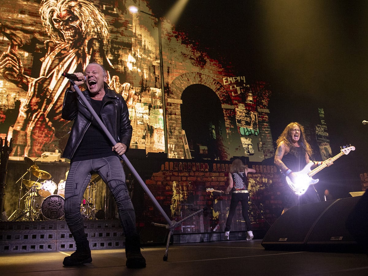 The full setlist for Iron Maiden's show at Knebworth