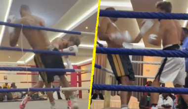 Sad moment 55-year-old former heavyweight world champion Chris Byrd is KO'd by opponent 27 years younger