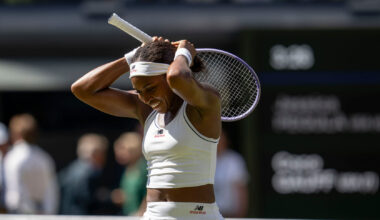 Gauff recovers to beat Pegula and reach final four - Wimbledon
