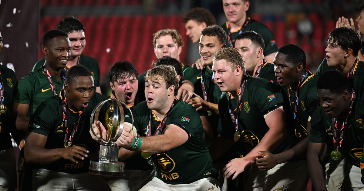 Back-to-back Junior Boks win World Rugby Junior World Championship in Georgia