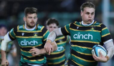 130kg, 6'8 giant among three new signings unveiled by PREM champions Northampton