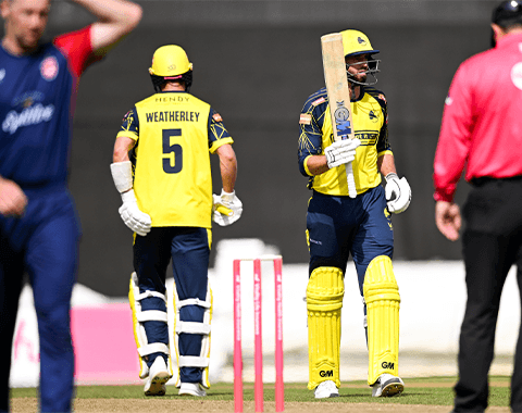 Report & Reaction: Hampshire Hawks Men v Kent Spitfires, Vitality Blast