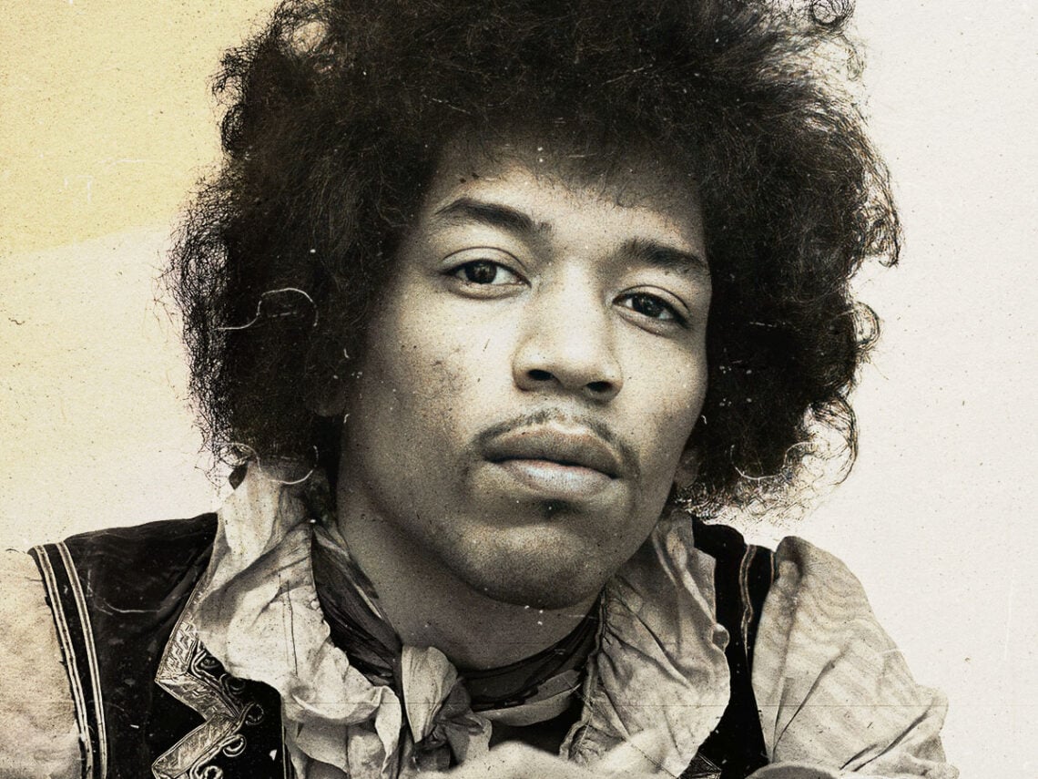 Jimi Hendrix Copenhagen, 1967 - by Bent Rej