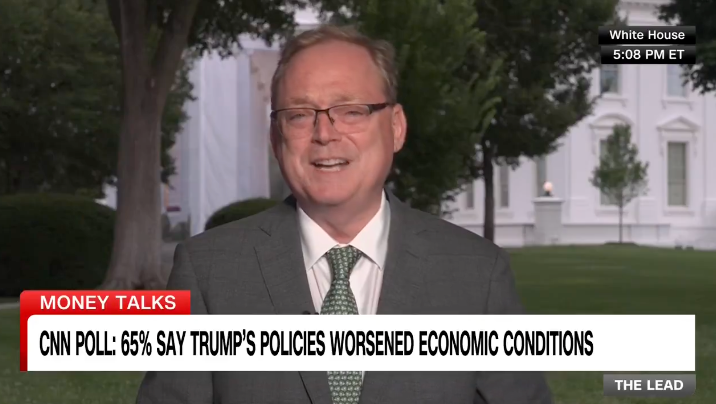National Economic Council Director Kevin Hassett has insisted the U.S. economy 'looks amazing’