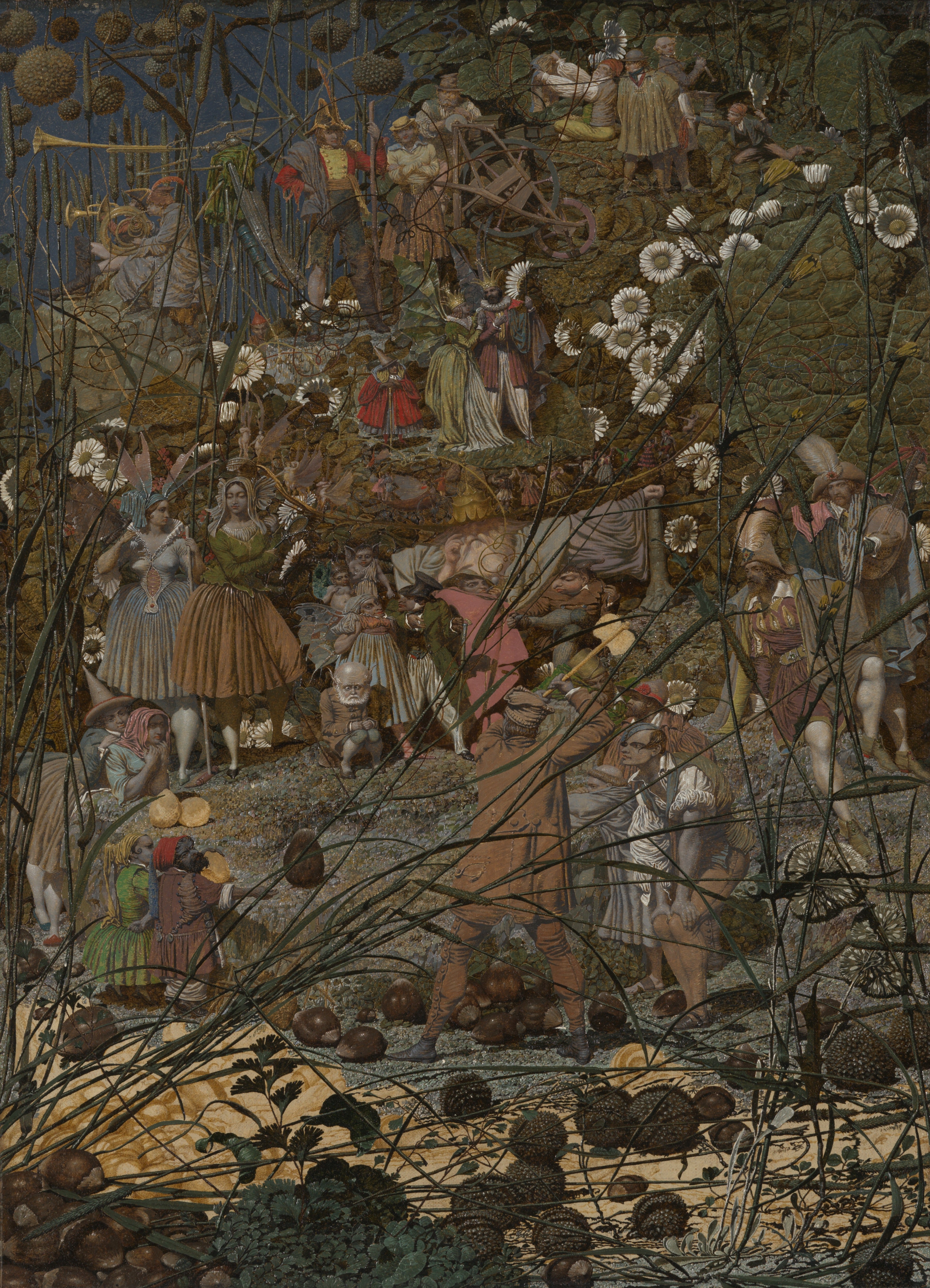 Richard Dadd, 'The Fairy Feller’s Master-Stroke', 1855-64. Oil on canvas, 54 x 39.4 cm.