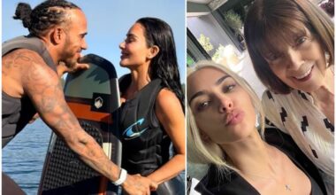 Lewis Hamilton's emotional message after Kim Kardashian's grandmother dies aged 91 - London Evening Standard