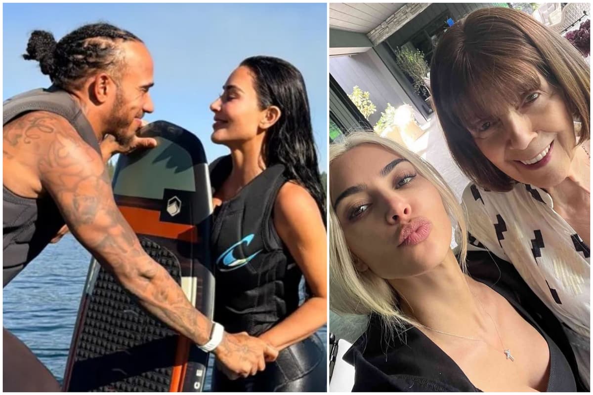 Lewis Hamilton's emotional message after Kim Kardashian's grandmother dies aged 91 - London Evening Standard