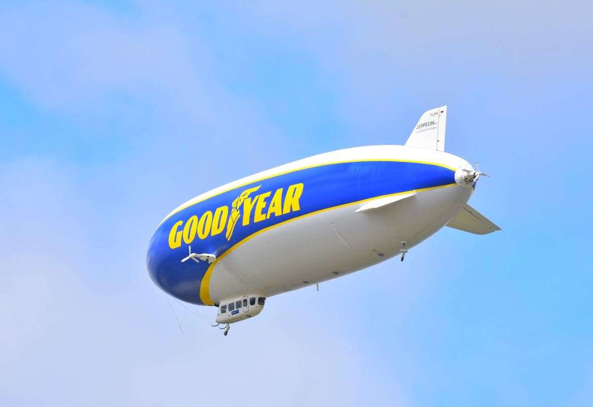 Date Goodyear Blimp will return to Germany via Kent revealed following UK tour