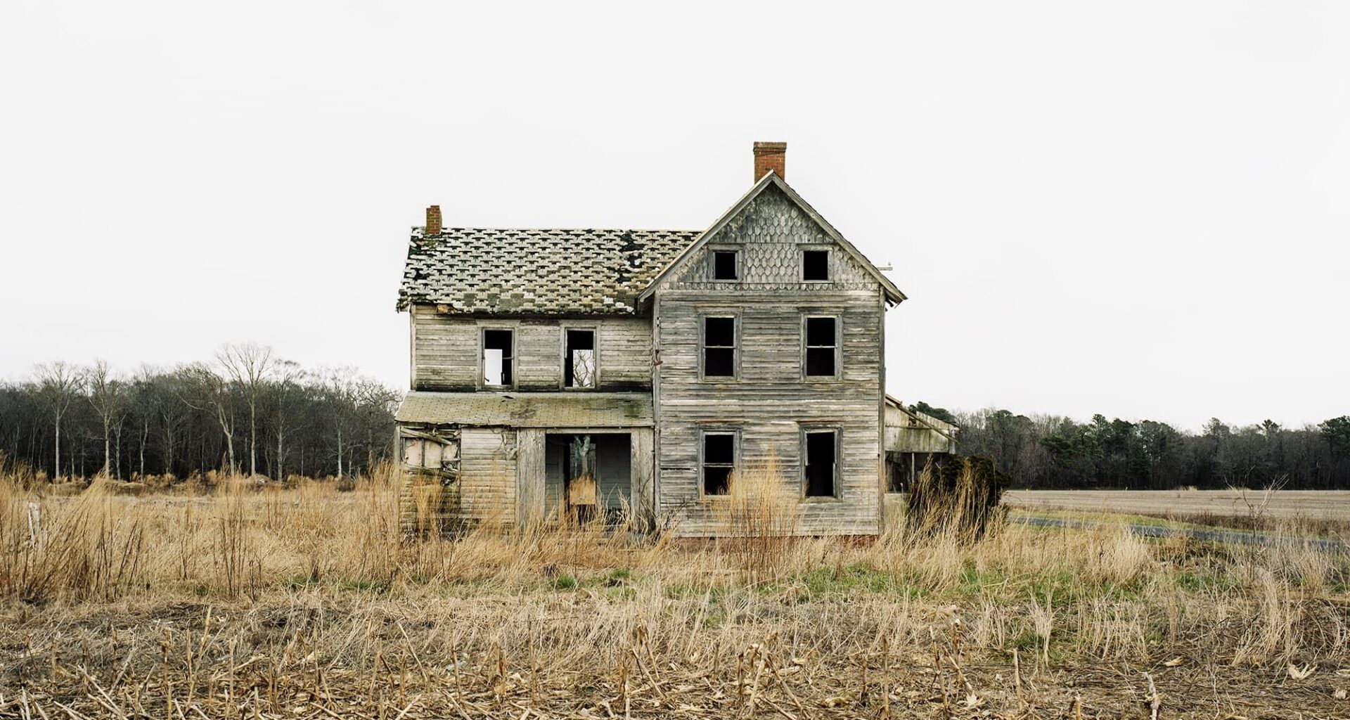 Ben Marcin photographed dozens of abandoned houses in exactly the same way for 20 years, and his new book is a masterclass in editing