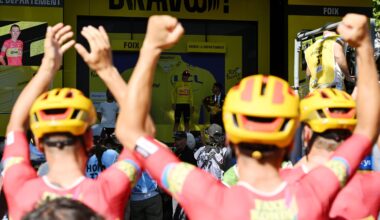 Torstein Træen's Tour de France yellow jersey gives Uno-X Mobility something to celebrate