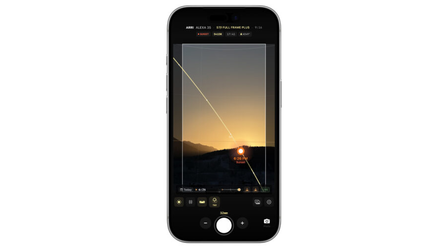 LIGHTFRAMER PRO vertical mode
