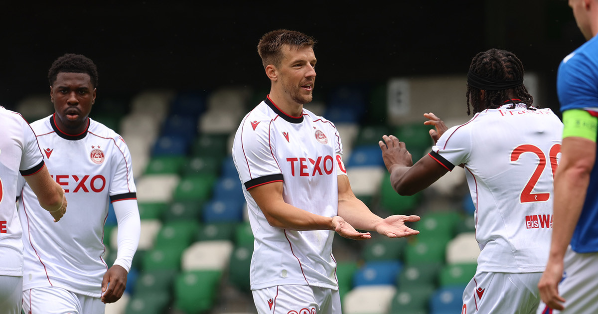 Dons win in Belfast - Aberdeen FC