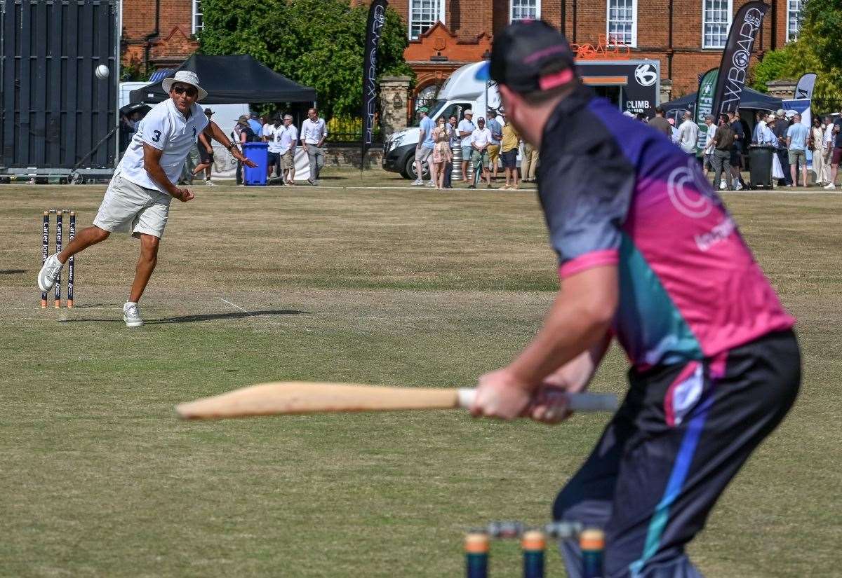 In pictures: Pitch-perfect charity cricket day at Fenner’s, Cambridge