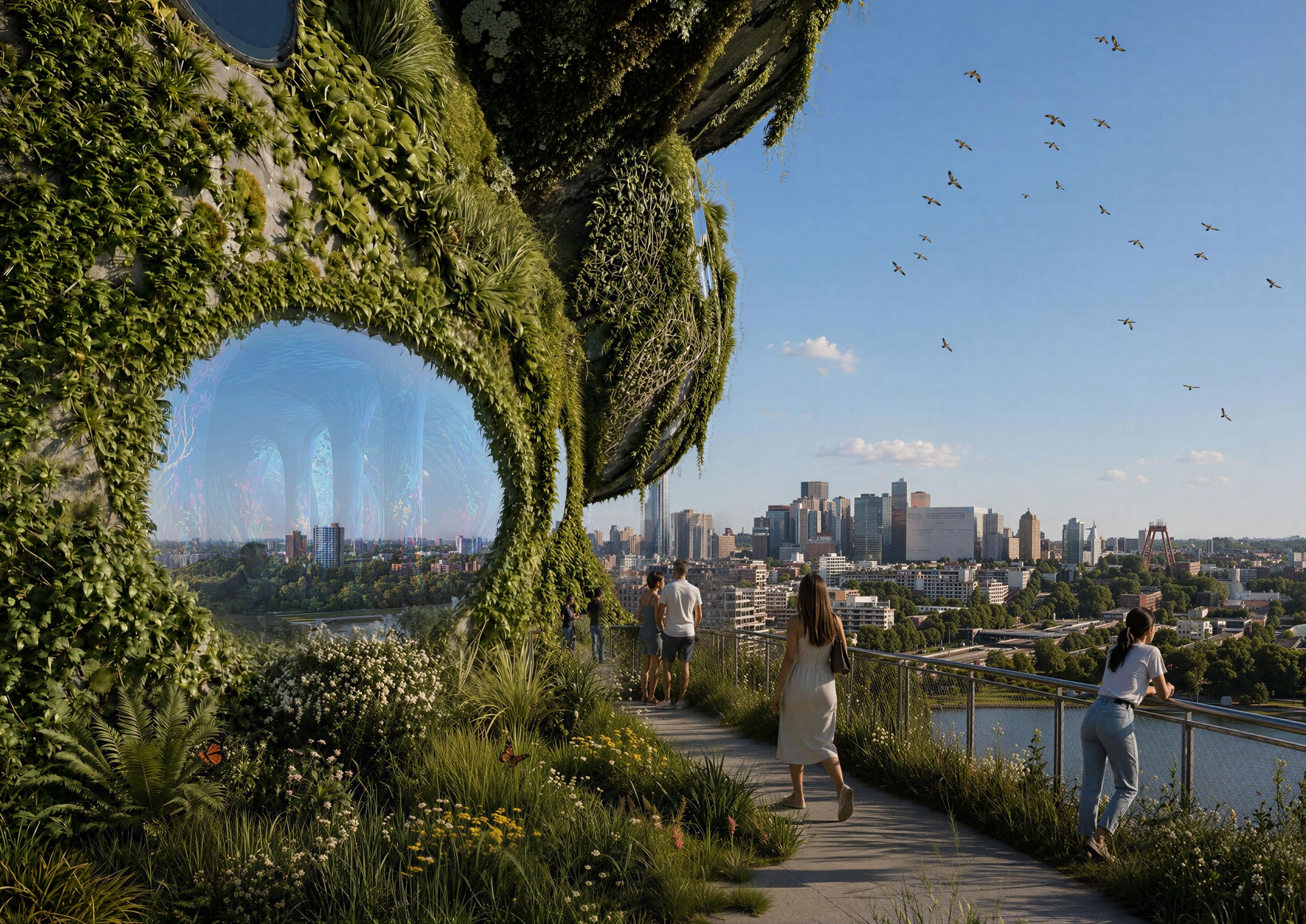 The building will include public viewing terraces