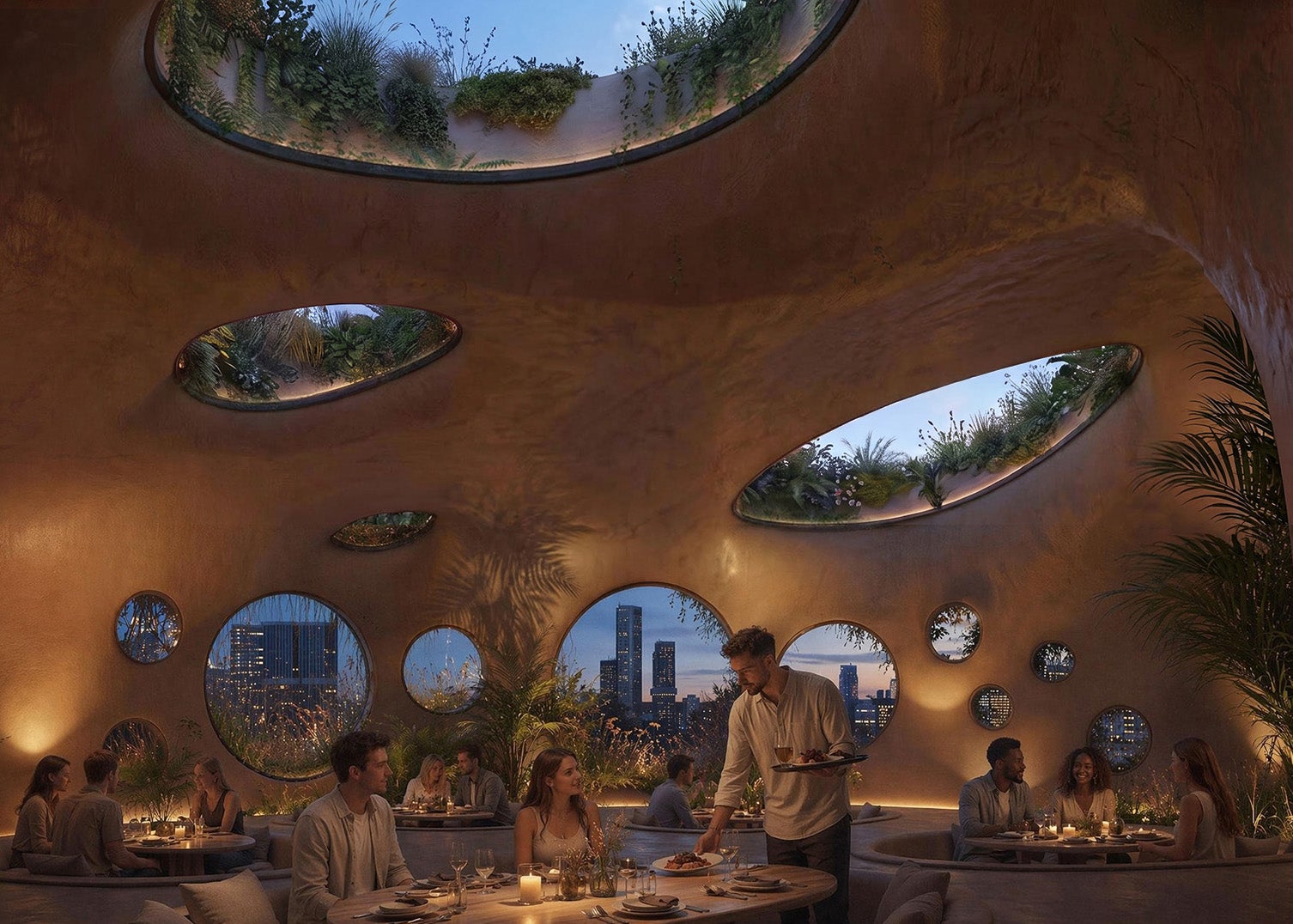 A restaurant will be set up inside