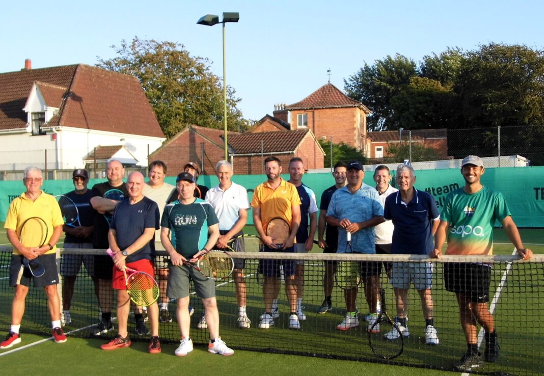 Burnham-On-Sea tennis club sees strong men’s league season as summer events continue