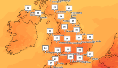 When will this UK heatwave end and how hot will it get?