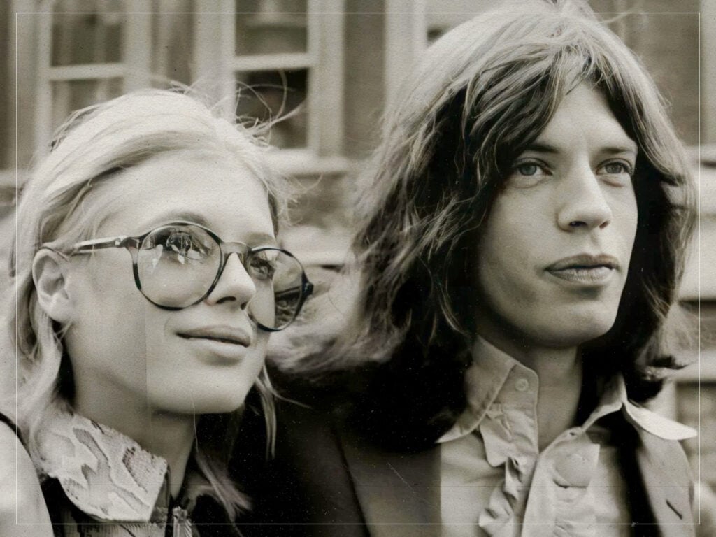 Mick Jagger - Marianne Faithfull - 1969 - The Rolling Stones