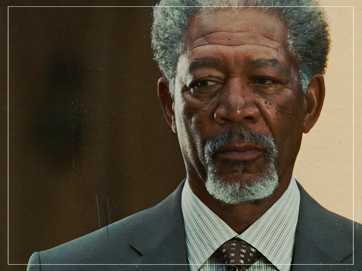 The 2009 co-star Morgan Freeman said he "didn't get on that well" with
