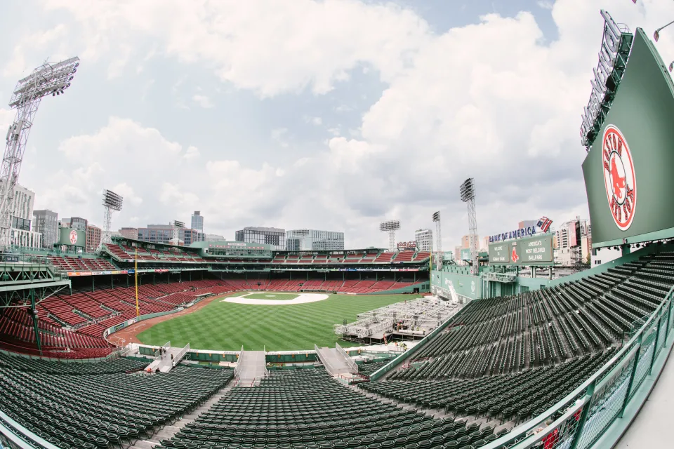 A generic shot of Fenway Park ahead of BKFC 92