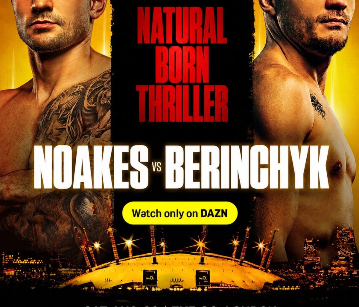 Image: Sam Noakes Faces Denys Berinchyk August 29 In Crucial Test
