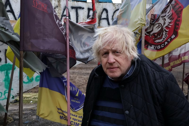 Boris Johnson: Into Ukraine's Kill Zone, Channel 5