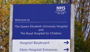 Patient being tested for Ebola at Glasgow hospital